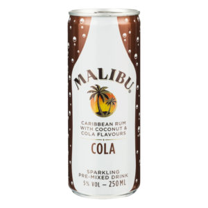 Malibu & Cola 25cl Malibu & Cola 25cl